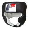 Fighting USA Boxing Competition Headgear With Cheeks -Titleboxing Shop fsuch bk 3