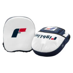Fighting Force Micro Leather Punch Mitts -Titleboxing Shop ftgmpm wh bl bk 5