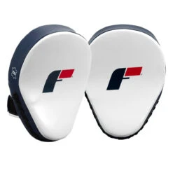 Fighting Force Leather Punch Mitts 12 Fighting Force Leather Punch Mitts -Titleboxing Shop ftgpm wh bl bk 2