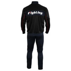 Fighting Warm-Up Suit -Titleboxing Shop fwus bk bl 3 1