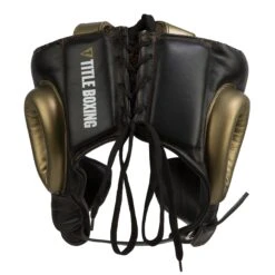 Golden Boy Training Headgear -Titleboxing Shop gbthg1 bk gd 03