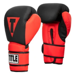 TITLE Boxing Guts And Glory Bag Gloves -Titleboxing Shop ggbg bk rd 0002
