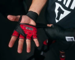 TITLE Boxing Gel Iron Fist Slip-On Knuckle Shields 2.0 -Titleboxing Shop gifsks2 bk rd 4 1