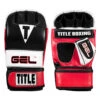 TITLE Boxing Gel Incensed Wristband Heavy Bag Gloves -Titleboxing Shop giwhbg2 bk wh rd 01