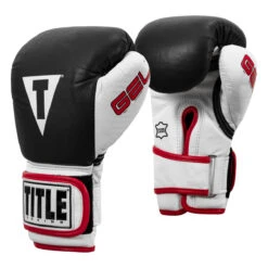 TITLE Boxing Gel World Bag Gloves -Titleboxing Shop gtwbg bk wh 0002