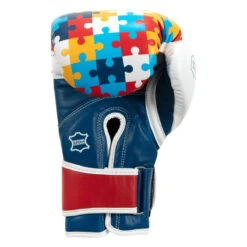 TITLE Boxing Gel World V2T Limited Edition Autism Awareness Bag Gloves -Titleboxing Shop gtwbgle2 4 1