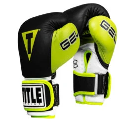 TITLE Boxing Gel World V2T Bag Gloves -Titleboxing Shop gtwbgv2t bk lm 1 2 1