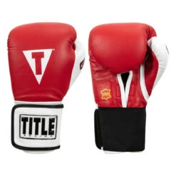 TITLE Boxing Gel World Elastic Training Gloves -Titleboxing Shop gtwge rd 01