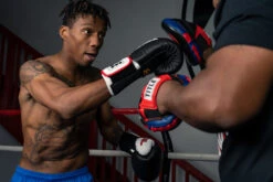 TITLE Boxing Gel World Elastic Training Gloves -Titleboxing Shop gtwge bk