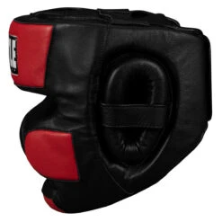 TITLE Boxing Gel Victor Sparring Headgear -Titleboxing Shop gvhg bk wh rd 3 1