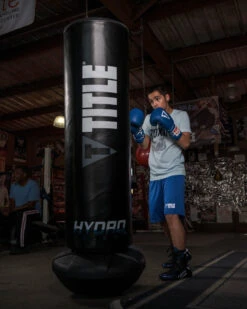 TITLE Boxing Hydro-Flex H2O Bounce Back Freestanding Heavy Bag -Titleboxing Shop hbbfshb 2