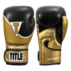 TITLE Boxing Infused Foam Interrogate Training Gloves 2.0 -Titleboxing Shop ifaitg2 gd bk 01 1
