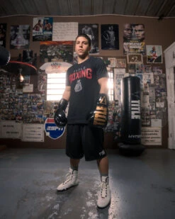 TITLE Boxing Inferno Intensity Lace Training Gloves -Titleboxing Shop itgli ace bk gd 3 2