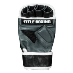 TITLE Boxing Invade Wrist Wrap Heavy Bag Gloves 2.0 -Titleboxing Shop iwhbg2 bk wh 4 1