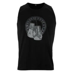TITLE Boxing Vintage Hanging Gloves Tank -Titleboxing Shop lta7 bk 1 1