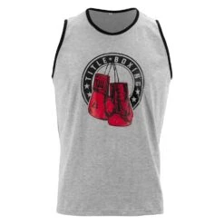 TITLE Boxing Vintage Hanging Gloves Tank