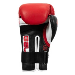 TITLE Boxing Gel Lava Leather Series Bag Gloves -Titleboxing Shop mlvlbg bk rd wh 4