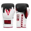 TITLE Boxing Gel Lava Leather Series Sparring Gloves 1 TITLE Boxing Gel Lava Leather Series Sparring Gloves -Titleboxing Shop mlvlsg wh rd bk 01