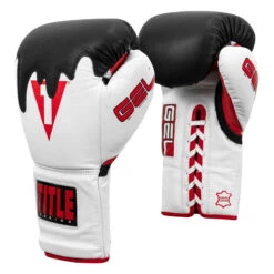 TITLE Boxing Gel Lava Leather Series Sparring Gloves -Titleboxing Shop mlvlsg wh rd bk 02