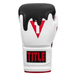 TITLE Boxing Gel Lava Leather Series Sparring Gloves -Titleboxing Shop mlvlsg wh rd bk 03