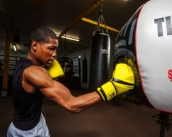 TITLE Boxing Mammoth Smash Double End Bag -Titleboxing Shop msbdeb bk wh rd 5