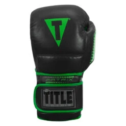 TITLE Boxing Matrix Training Gloves -Titleboxing Shop mxtg bk ngn 03