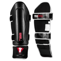 TITLE MMA Perform World Pro Shin Guards 2.0 -Titleboxing Shop pghds2 bk 2 1