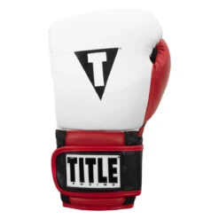 TITLE Boxing Gel Professional Series Training Gloves -Titleboxing Shop pgstg wh bk 03
