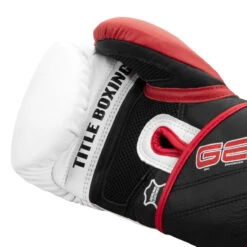 TITLE Boxing Gel Professional Series Training Gloves -Titleboxing Shop pgstg wh bk 05