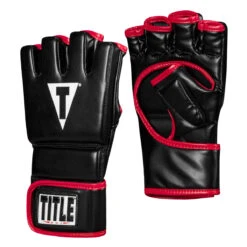 TITLE MMA Perform Hybrid Sparring Gloves 2.0 11 TITLE MMA Perform Hybrid Sparring Gloves 2.0 -Titleboxing Shop phsg2 bk rd 2 1