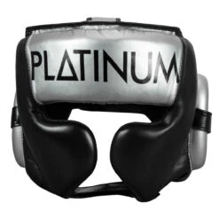 TITLE Platinum Traditional Training Headgear -Titleboxing Shop plhgt bk sv 2 1 1