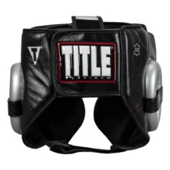 TITLE Platinum Traditional Training Headgear -Titleboxing Shop plhgt bk sv 4 1 1