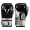 TITLE Platinum Prolific Training Gloves -Titleboxing Shop pltg sv bk 1 2