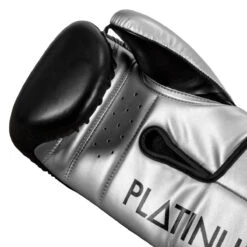 TITLE Platinum Prolific Training Gloves -Titleboxing Shop pltg sv bk 5 1