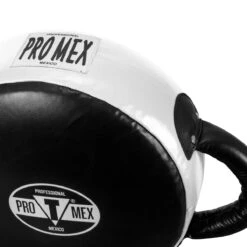 Pro Mex Accuracy Leather Pro Punch Shield 2.0 -Titleboxing Shop pmappsl2 bk wh 2