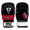 TITLE MMA Perform Gel Bag Gloves 2.0 -Titleboxing Shop pmgbg2 bk rd 01