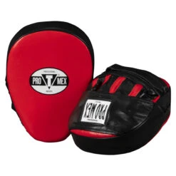 Pro Mex Pantera Curved Punch Mitts 3.0 10 Pro Mex Pantera Curved Punch Mitts 3.0 -Titleboxing Shop pmpmc3 bk rd 3