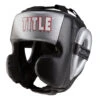 TITLE Platinum Proclaim Power Training Headgear -Titleboxing Shop pppshg bk sv 1