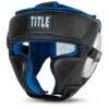 TITLE Platinum Perilous Training Headgear -Titleboxing Shop ppshg bk sv 1