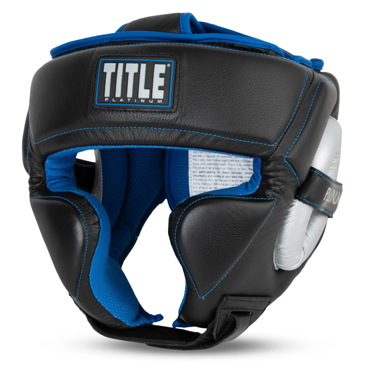 TITLE Platinum Perilous Training Headgear 3 TITLE Platinum Perilous Training Headgear