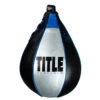 TITLE Platinum Perilous Speed Bag -Titleboxing Shop ppssb sv bk 1 1