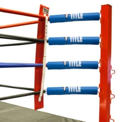 TITLE Boxing Ring Turnbuckle Covers -Titleboxing Shop prbc bl 1