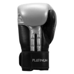 TITLE Platinum Proclaim Power Boxing Bag Gloves -Titleboxing Shop ptppbg bk sv 04