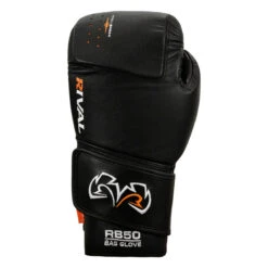Rival Boxing Intelli-Shock Leather Bag Gloves 14 Rival Boxing Intelli-Shock Leather Bag Gloves -Titleboxing Shop rb50 bk 3 1