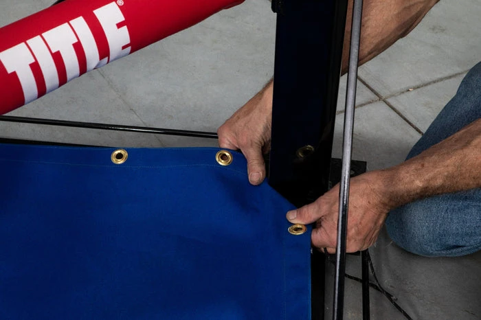 TITLE Boxing Heavy Duty Professional Canvas Ring Cover 6 TITLE Boxing Heavy Duty Professional Canvas Ring Cover - Image 4