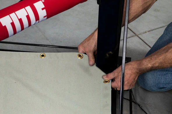 TITLE Boxing Heavy Duty Professional Canvas Ring Cover 10 TITLE Boxing Heavy Duty Professional Canvas Ring Cover - Image 8