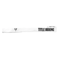 TITLE Boxing Pro Vinyl Zippered Rope Cover (Set Of 4) -Titleboxing Shop rcpro4 wh 1 1 1