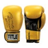 TITLE Boxing Roberto Duran Leather Training Gloves -Titleboxing Shop rdtg gd bk 01