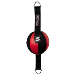 SCYntz Leather Double End Bag -Titleboxing Shop scydeb rd bk 1 1 1