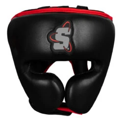SCYntz Leather Headgear -Titleboxing Shop scyhg bk rd 2 1